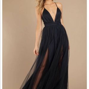 Navy Maxi Dress